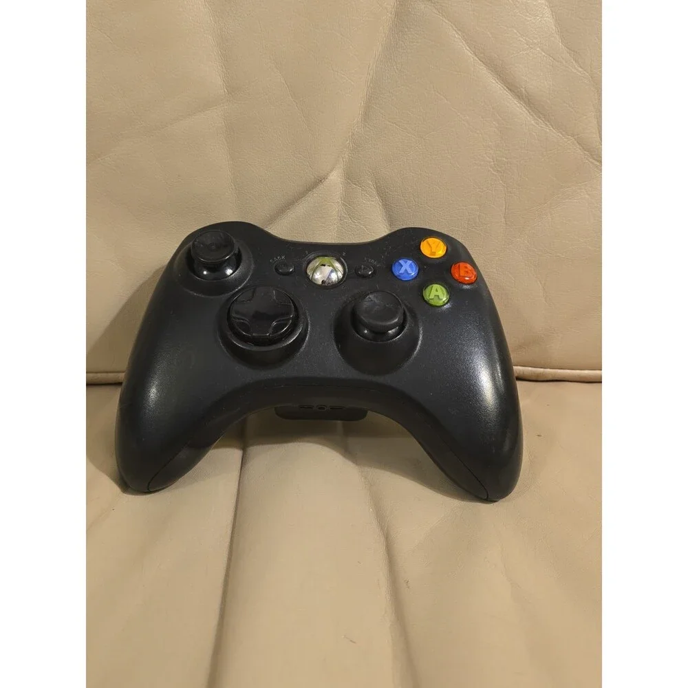 Microsoft Xbox 360 Wireless Controller Black *non-working/ For Parts